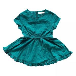 Toddler girl ruffle dress